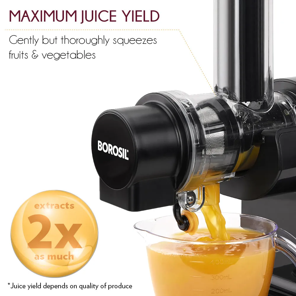 Borosil NutriRich Cold Press Juicer