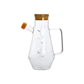 Borosilicate Glass Pitcher 940ml Oil-Vinegar Dispenser Pot