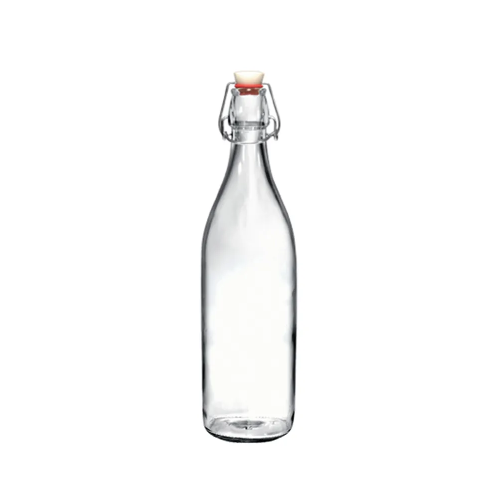 Bottle Water Cliptop Round Plain 1 L