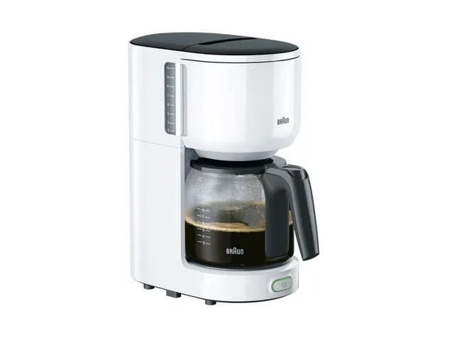 Braun 1000W Fully Automatic Coffee Maker, KF3100WH