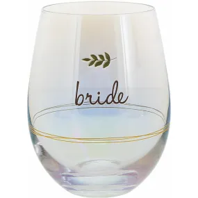 Bride 18 oz Stemless Wine Glass