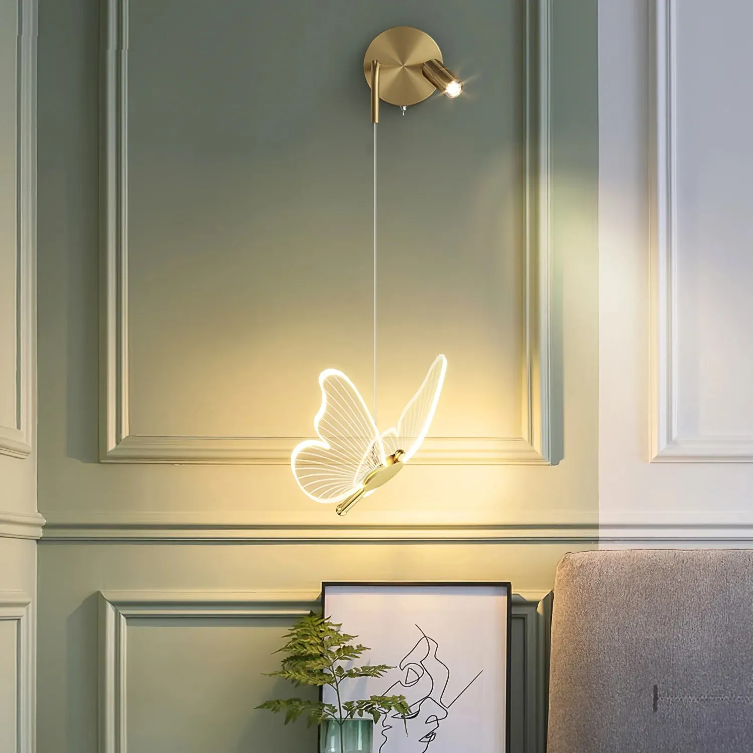 Butterfly Wall Lamp