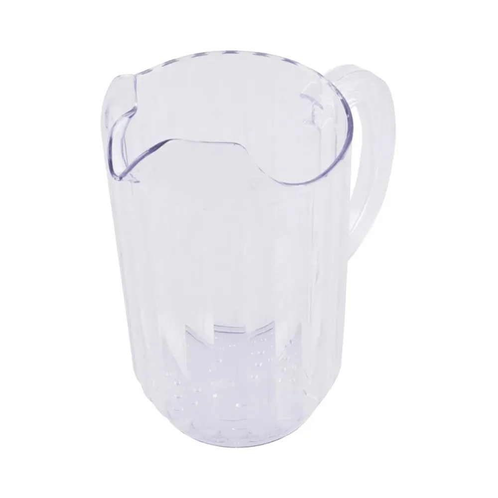 CAC China WPBV-32C Pitcher Water PC 1-Spout Clear 32oz Case of 12 Pcs