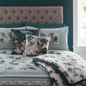 Chatsworth Teal Bedspread