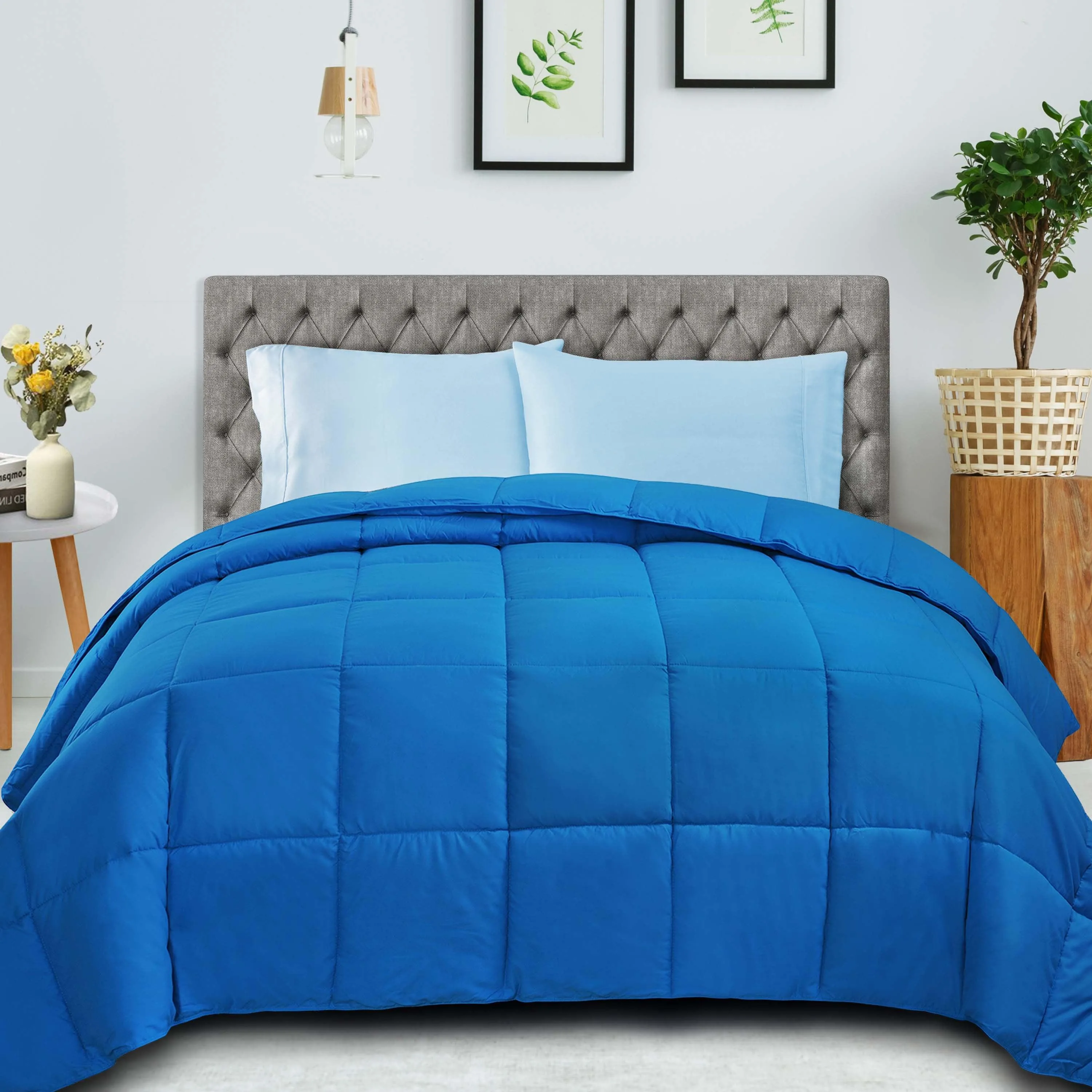 Classic All-Season Reversible Down Alternative Comforter