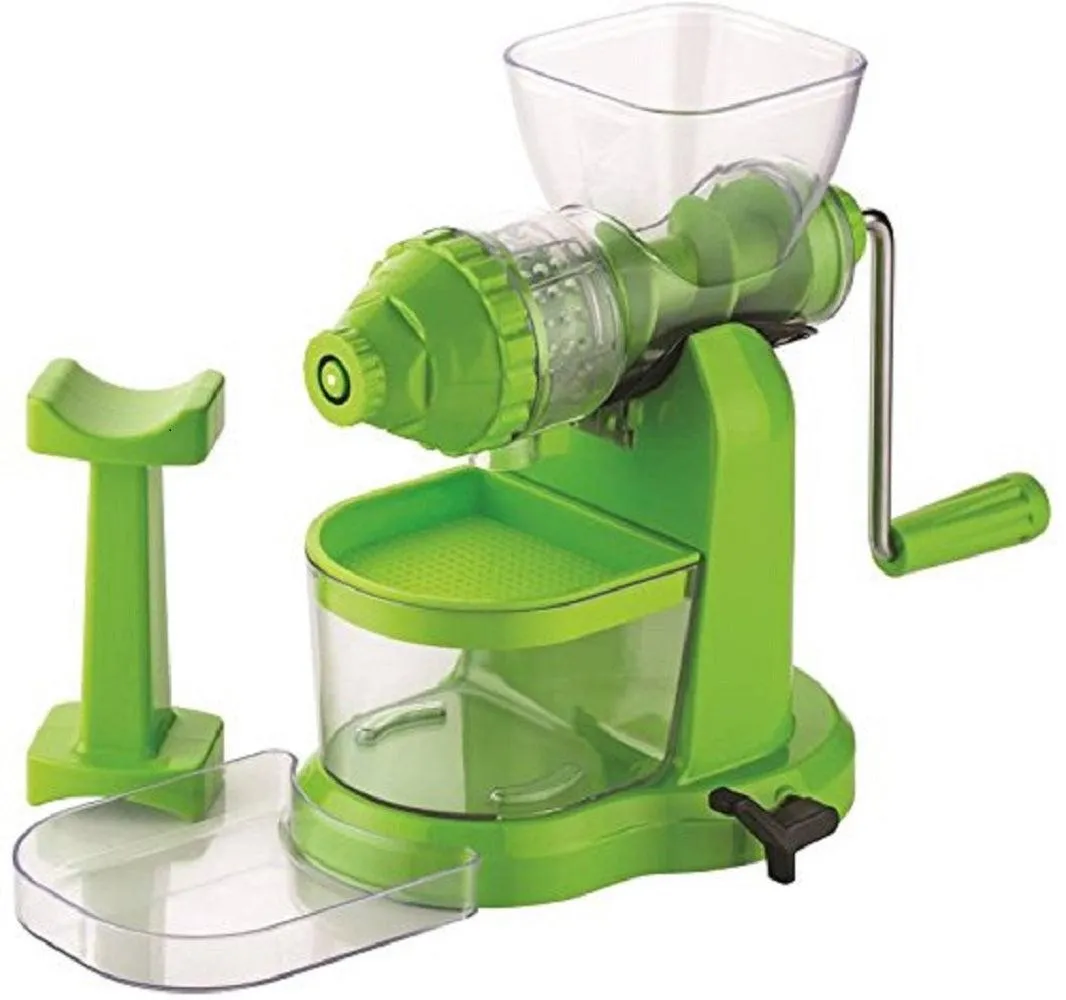 Classic Multicolor Plastic Fruits & Vegetable Juicer with Steel Handle