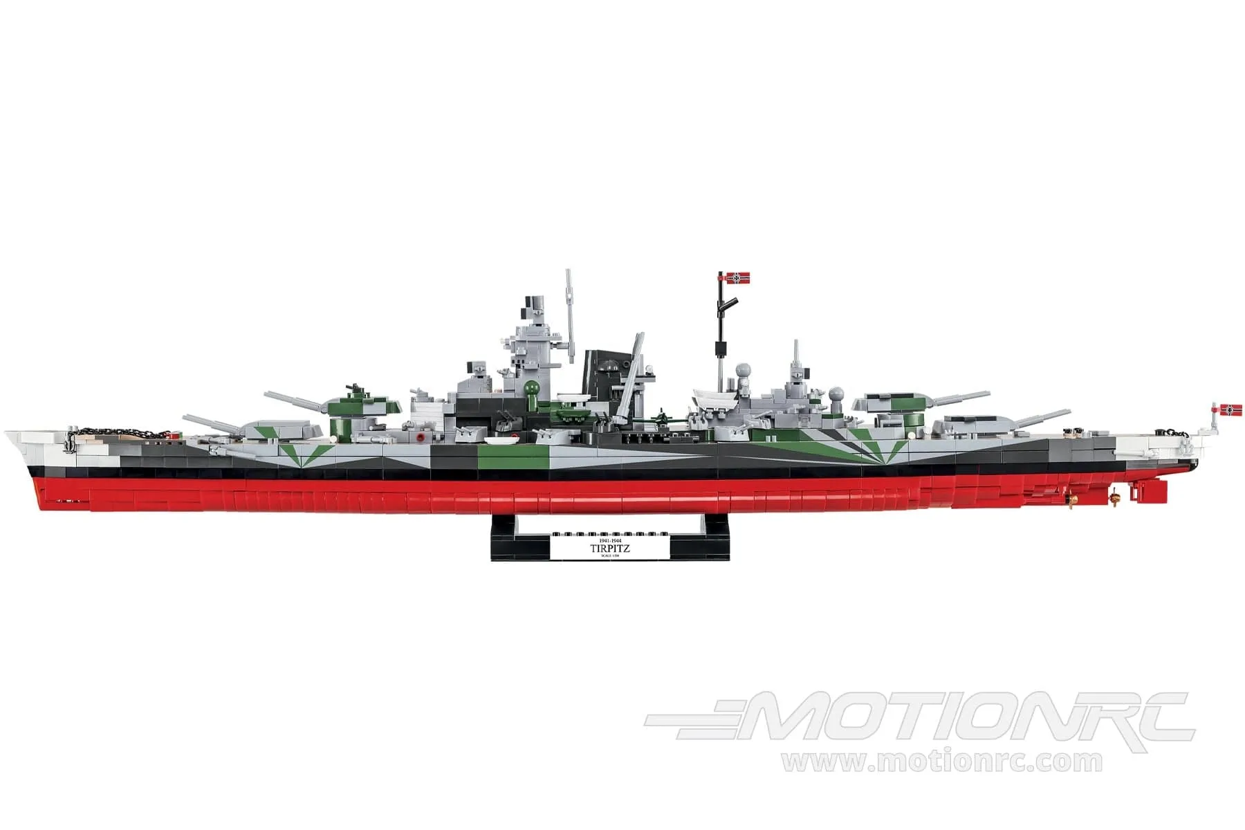 COBI Tirpitz Battleship 1:300 Scale  Building Block Set