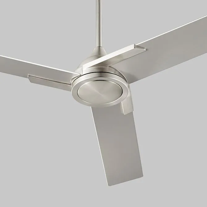 Coda 56" 3 Blade Fan - Satin Nickel