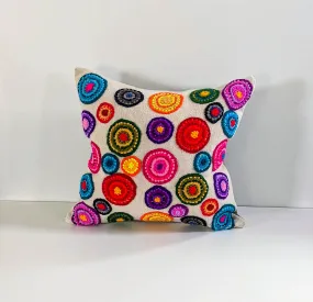 Colorful Throw Pillow Boho