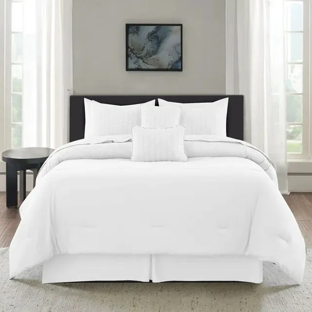 Comforter Set - 10 Piece Bedding Set with Comforter