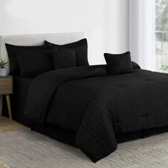 Comforter Set - 10 Piece Bedding Set with Comforter