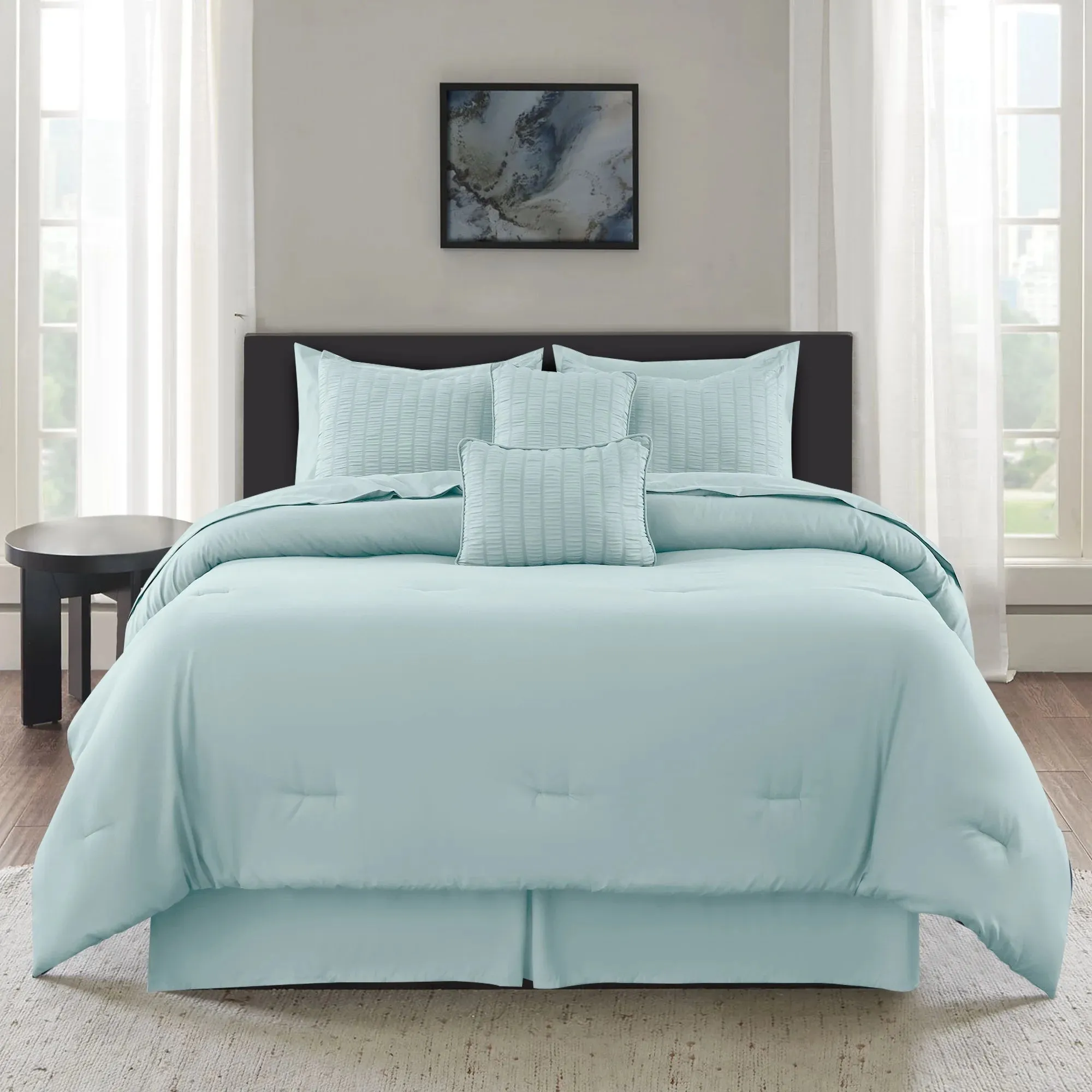 Comforter Set - 10 Piece Bedding Set with Comforter