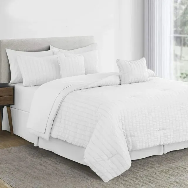 Comforter Set - 10 Piece Bedding Set with Comforter