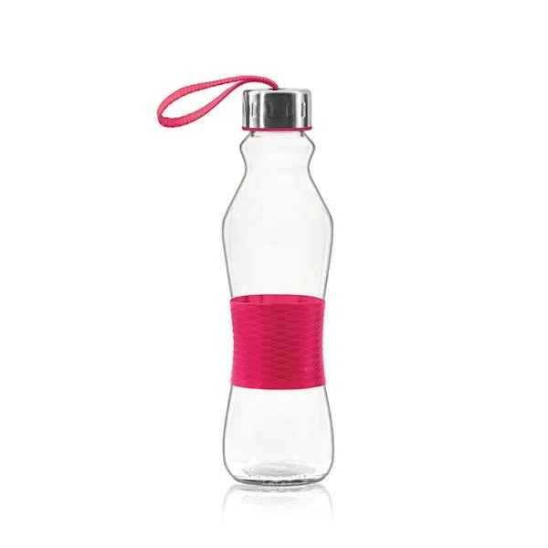 Consol Glass Grip & Go Bottle with handle 500ml