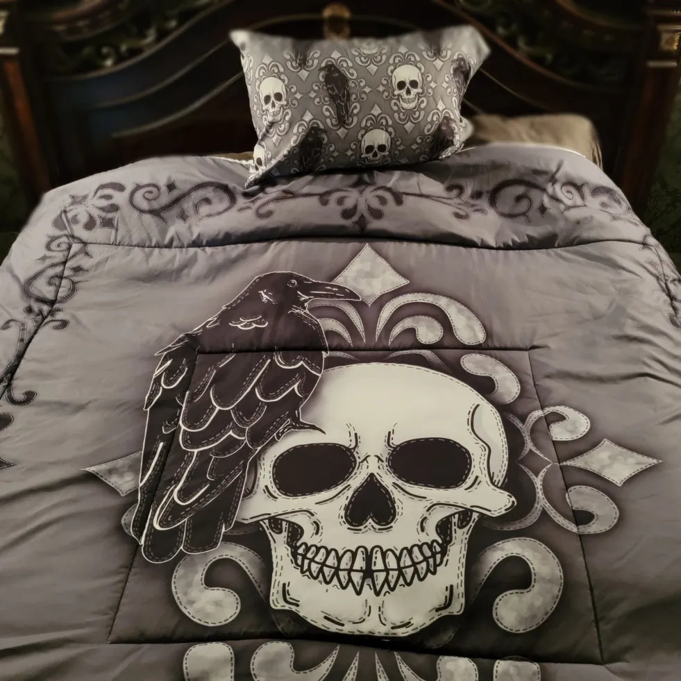 Crow & Skull Comforter