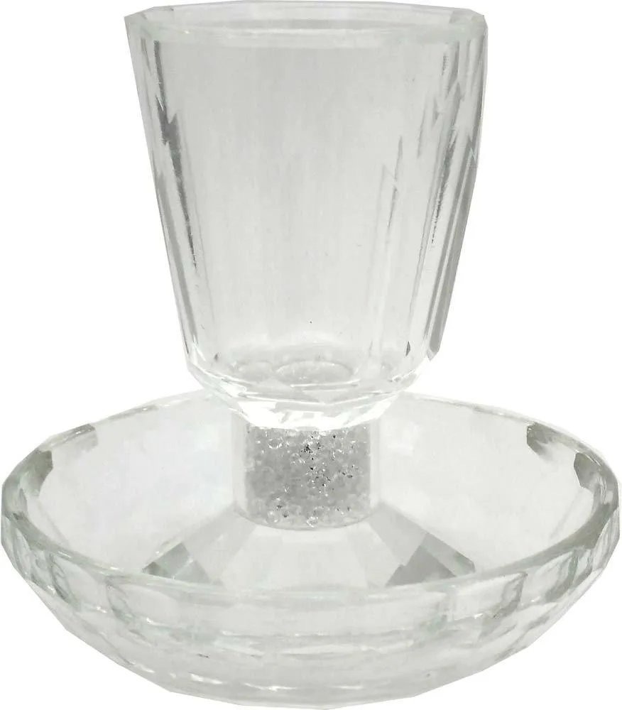 Crystal Kiddush Wine Cups & Goblet Collection