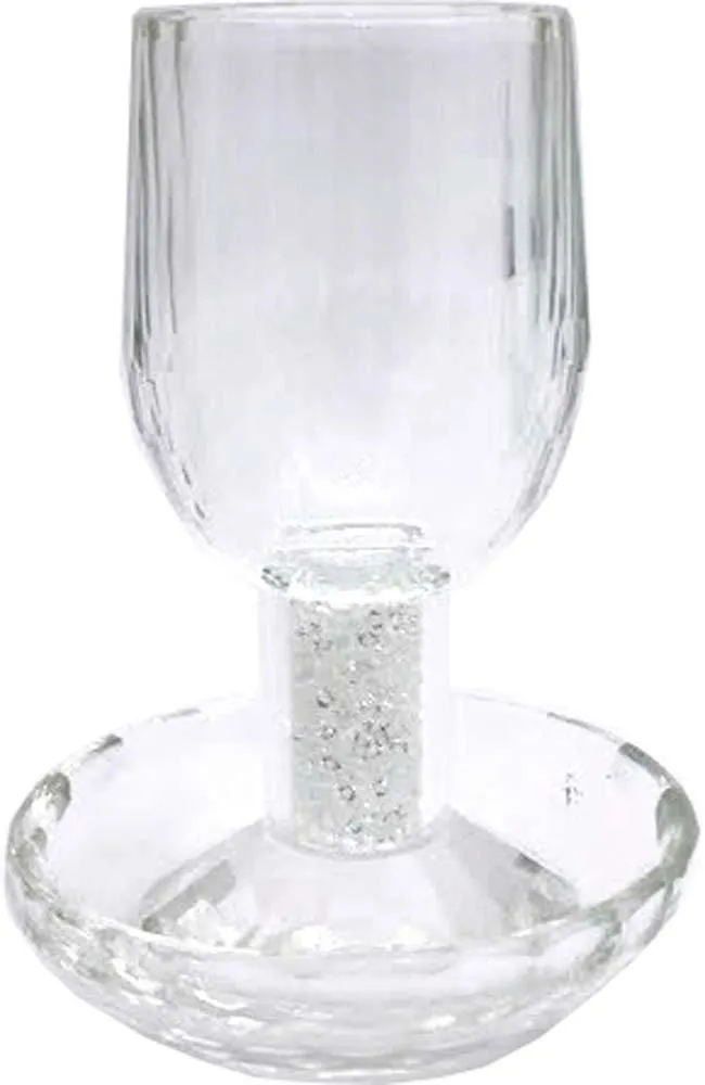 Crystal Kiddush Wine Cups & Goblet Collection