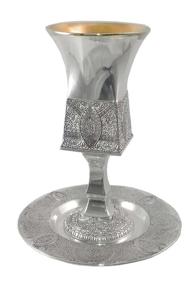 Crystal Kiddush Wine Cups & Goblet Collection