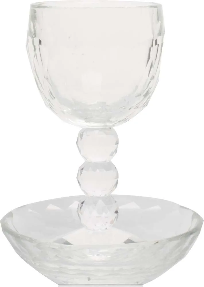 Crystal Kiddush Wine Cups & Goblet Collection