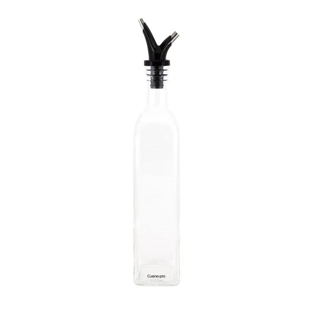 Cuisine::pro Savor Glass Double Spout Pourer Bottle 500ml