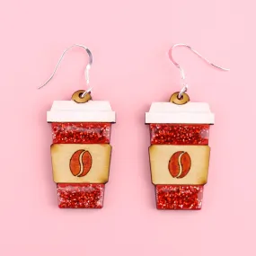 Cup Of Christmas Ambition Earrings