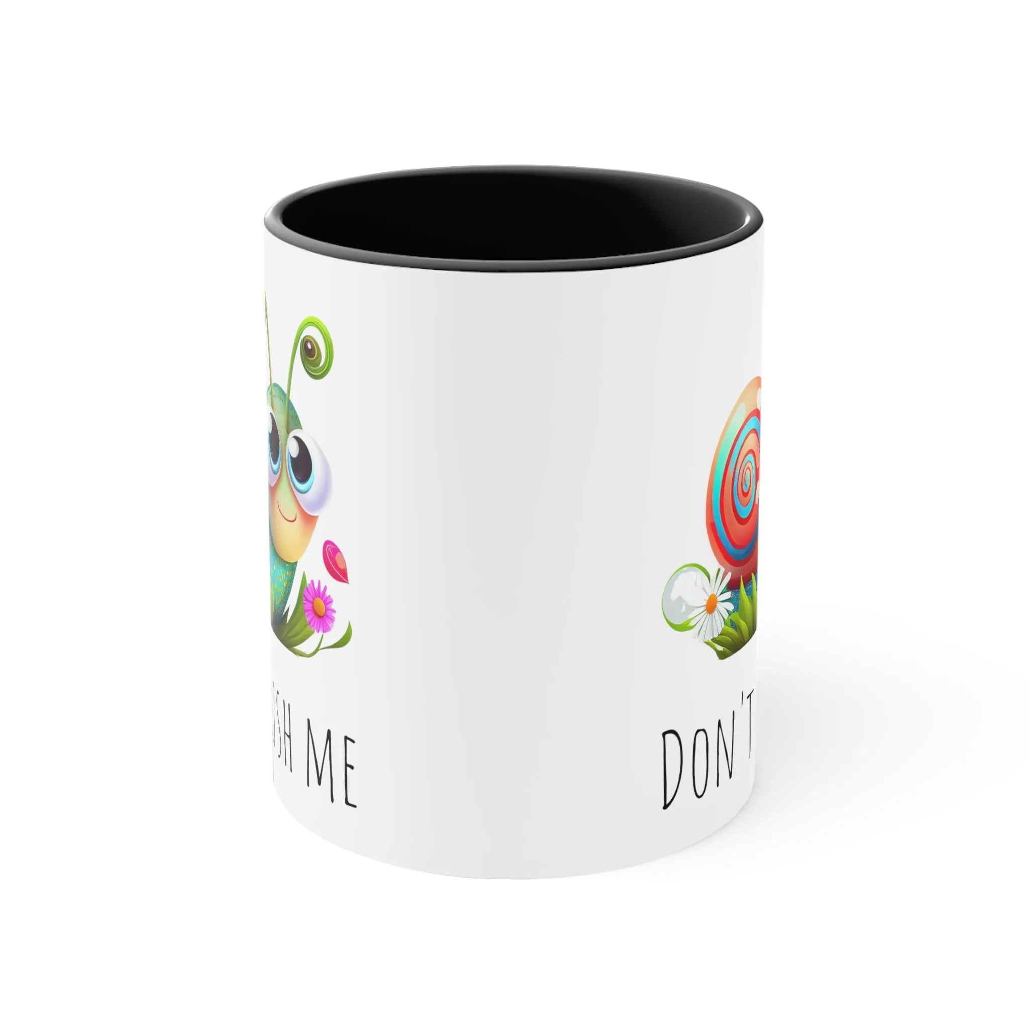 Cute Don't Rush Me snail 02 - Accent Coffee Mug, 11oz