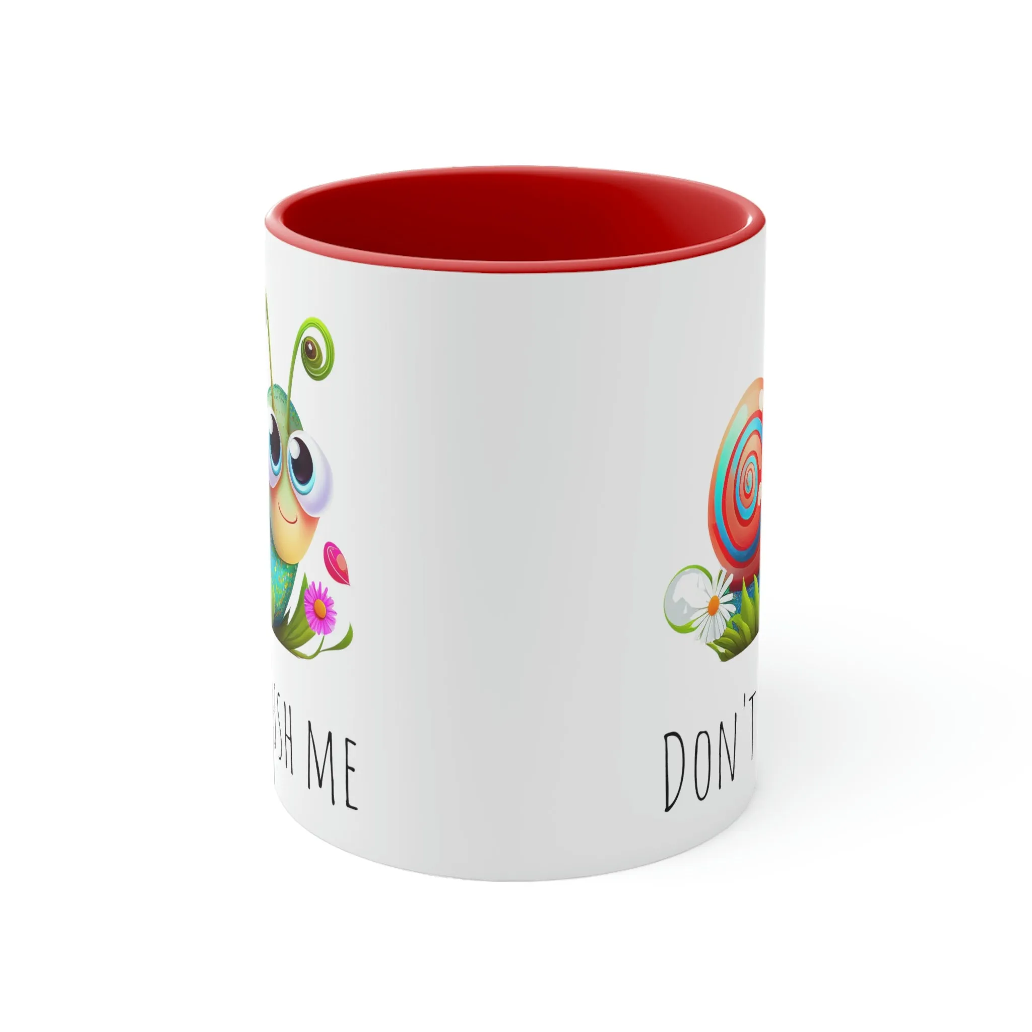 Cute Don't Rush Me snail 02 - Accent Coffee Mug, 11oz