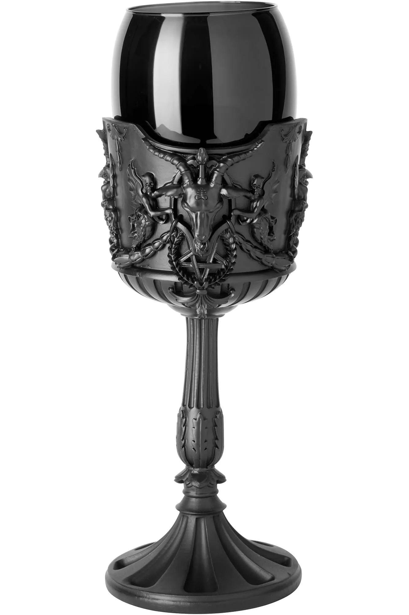 Dark Prince Resin Wine Glass - Resurrect