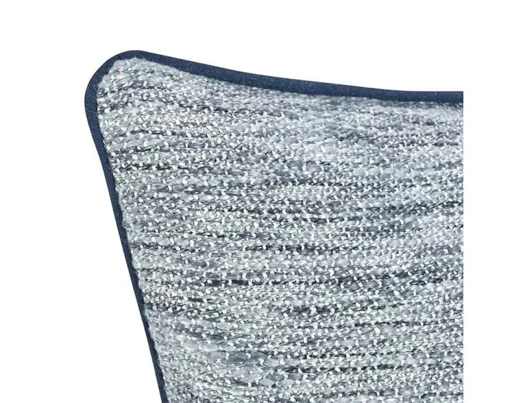 Denim Blue Lumbar Pillow