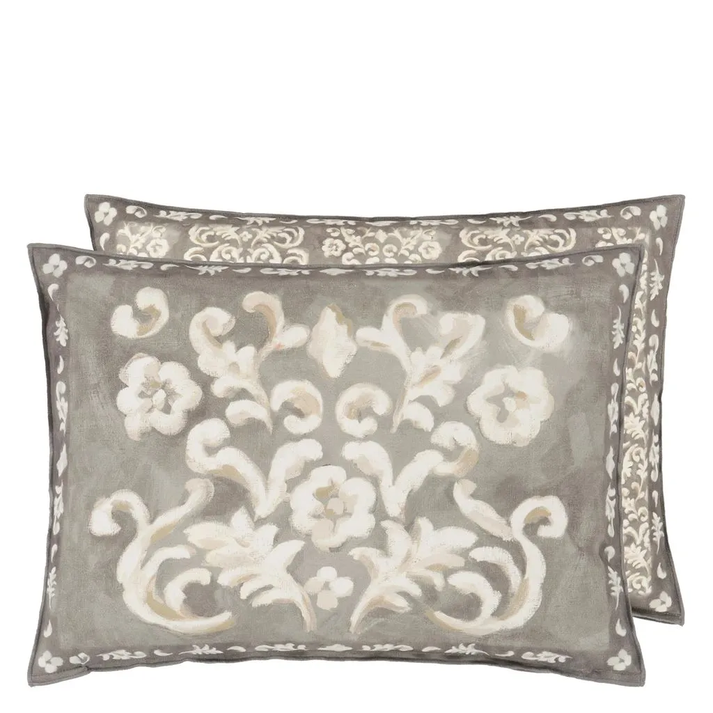 Designers Guild Isolotto Birch Cotton Decorative Pillow