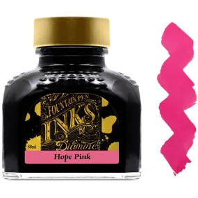 Diamine Fountain Pen Ink Bottle - 80 ml Hope Pink | 7059