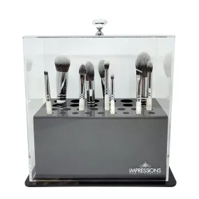 Diamond Collection Acrylic Makeup Brush Display Holder