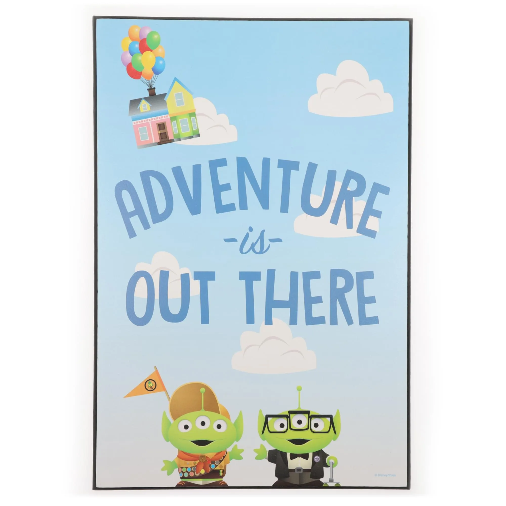 Disney/ Pixar "Adventure Is Out There" 13 x 19 Inch Framed MDF Wall Art