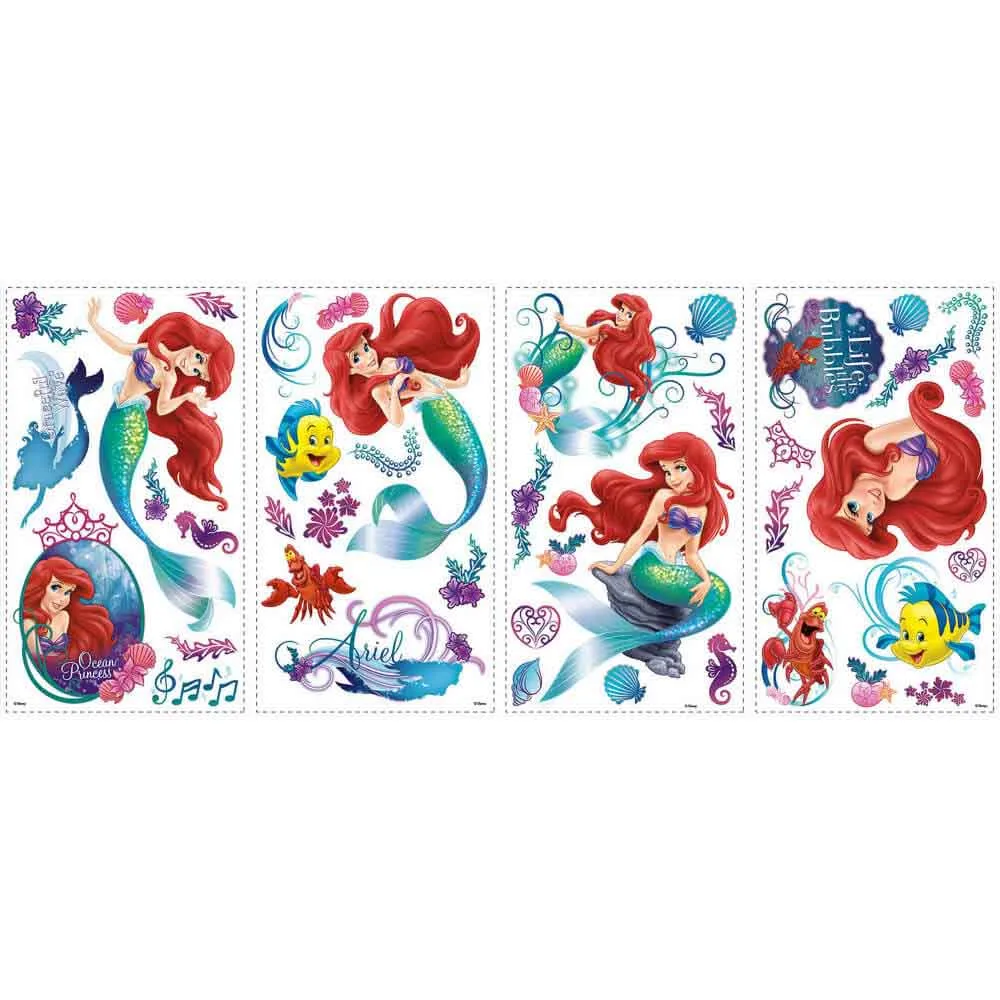 Disney "Princess" The Little Mermaid Wall Decals