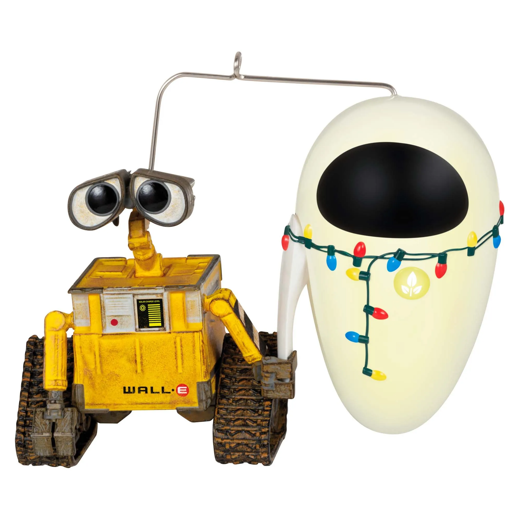 Disney/Pixar Wall-E 15th Anniversary, Wall-E and Eve - 2023 Hallmark Keepsake Christmas Ornament