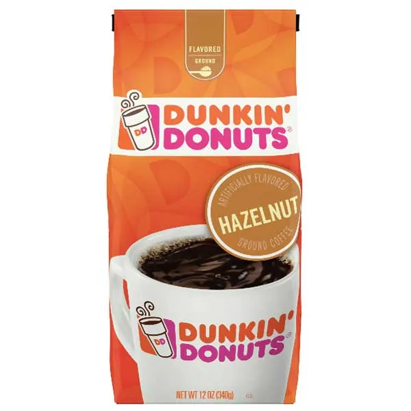 Dunkin' Donuts Hazelnut Ground Coffee, 12 oz