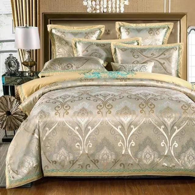 Embroidered Pillowcase Duvet Cover bed sheets