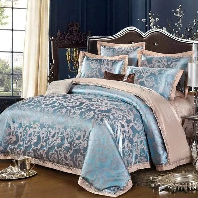 Embroidered Pillowcase Duvet Cover bed sheets