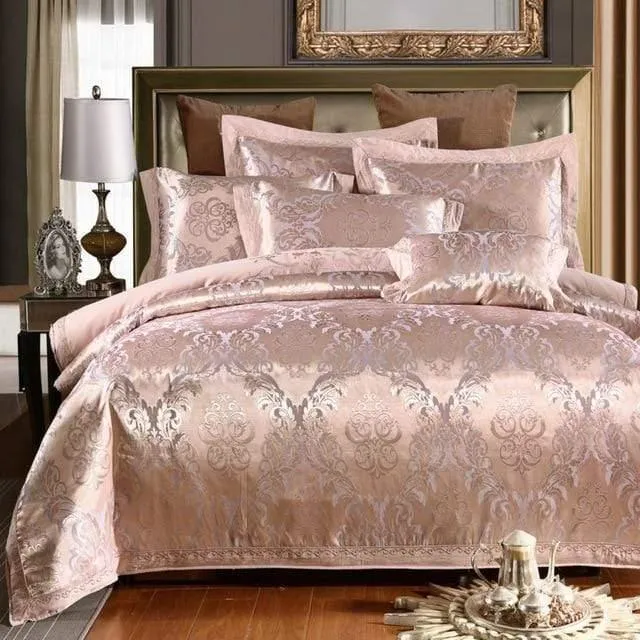 Embroidered Pillowcase Duvet Cover bed sheets