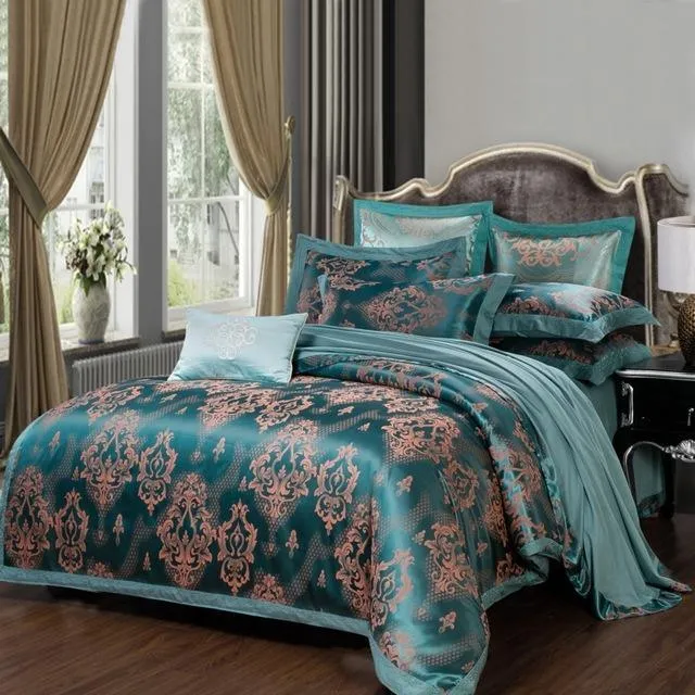 Embroidered Pillowcase Duvet Cover bed sheets