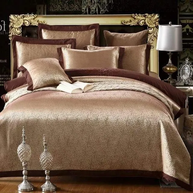 Embroidered Pillowcase Duvet Cover bed sheets