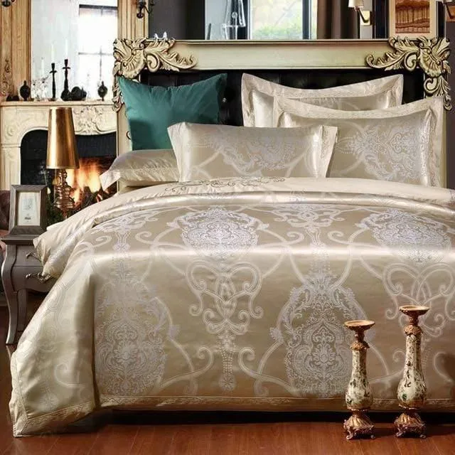 Embroidered Pillowcase Duvet Cover bed sheets