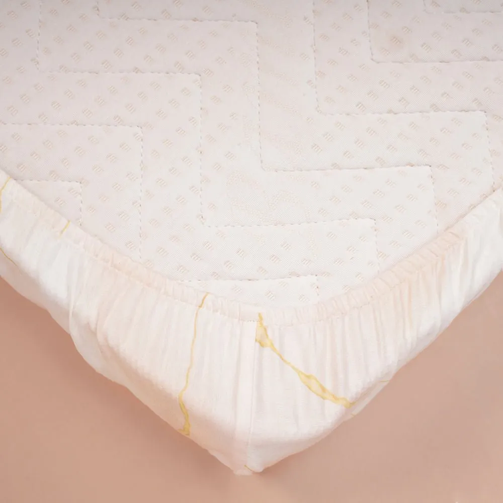 Fancy Fluff Organic Cot Fitted Sheet- Day Dream