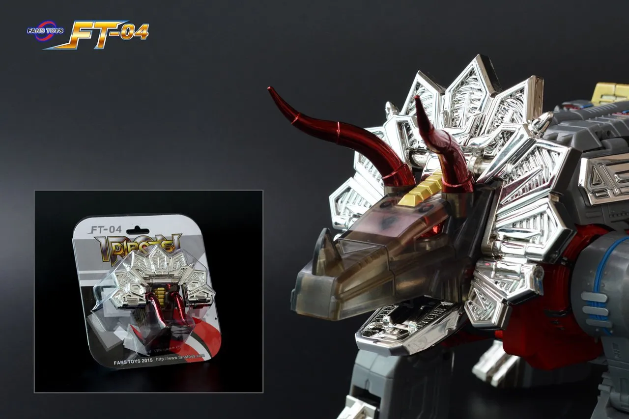 Fans Toys FT-04 Smoke Colored Dino Head