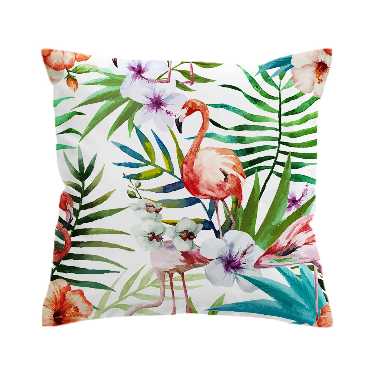 Flamingo Tropics Duvet Cover Set