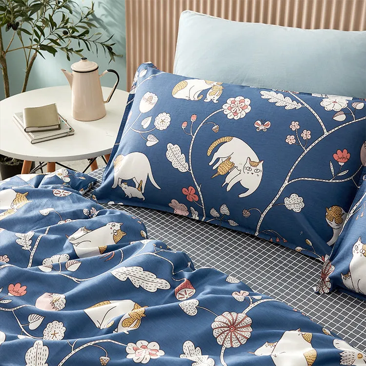 Flora Garden Kitty Bedding Set