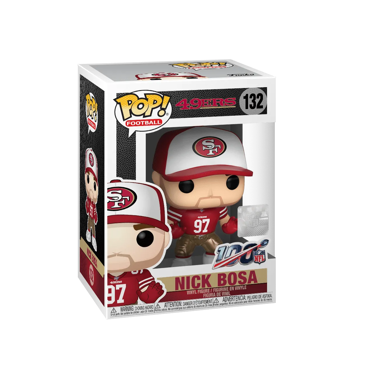 Funko Pop! NFL: 49ers - Nick Bosa (Home Jersey) Vinyl Figure