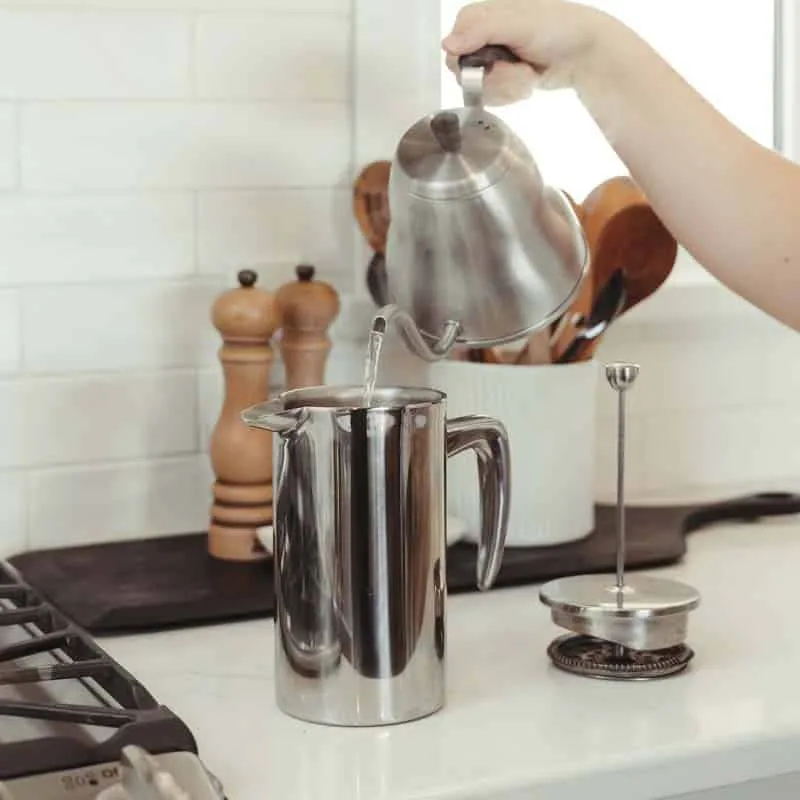 Grosche Dublin Stainless Steel French Press 8 Cup