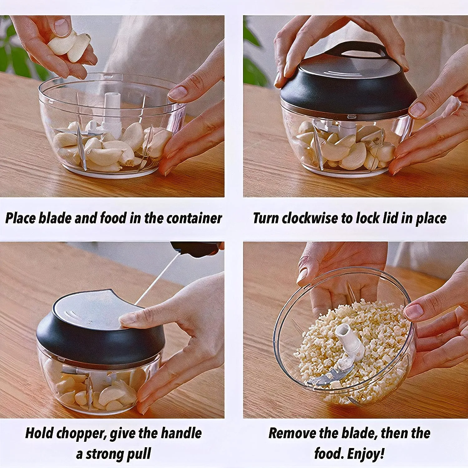 Handheld Manual Vegetable Chopper