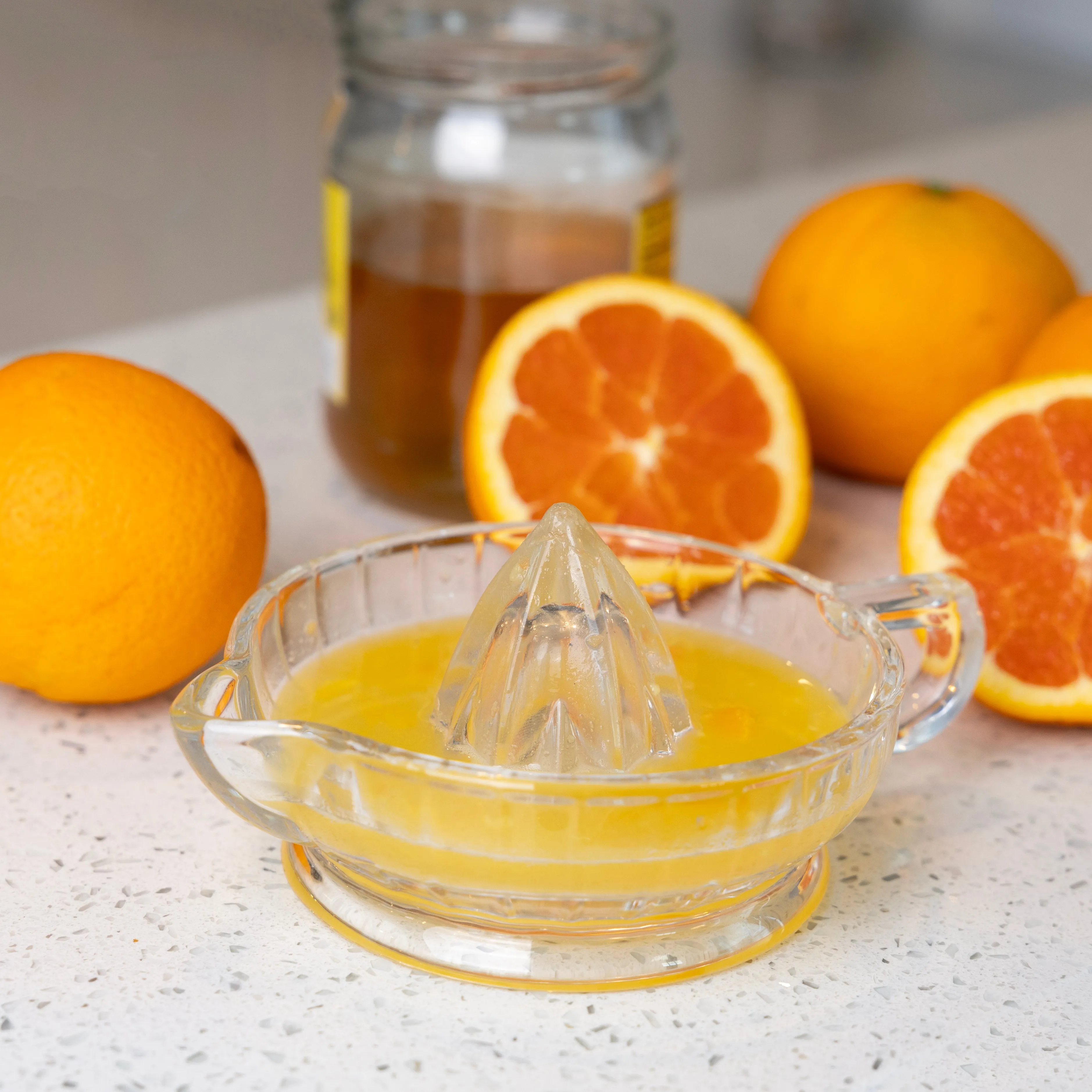 Heavy Duty Glass Citrus Juicer